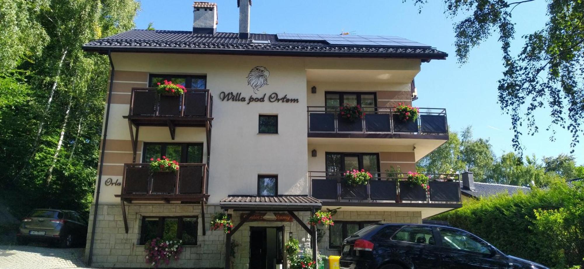 Willa Pod Orlem Szczyrk Esterno foto